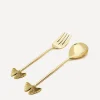 Culinary Concepts Tableware^Gingko Salad Server Set