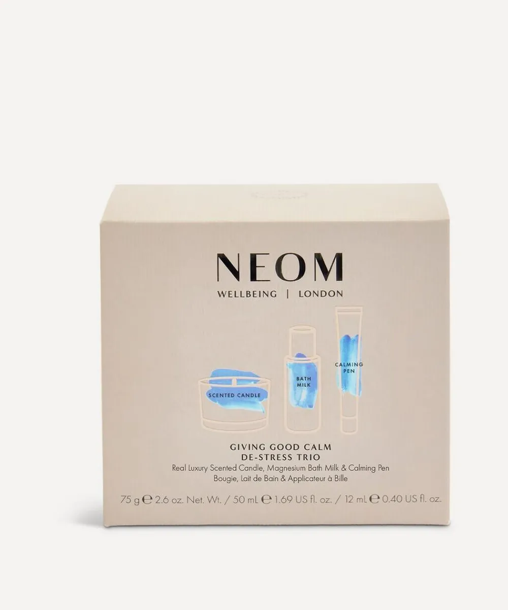 NEOM Wellbeing London Wellness^Giving Good Calm De-Stress Trio