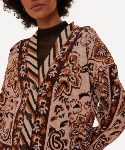 FARM Rio Knitwear^Glam Tapestry Knit Cardigan