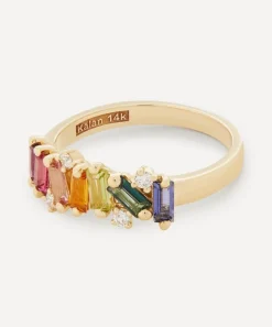 Suzanne Kalan Rings|Rings^Gold Fireworks Multi-Stone Ring