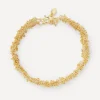 Stephanie Schneider Bracelets|Bracelets^Gold Fringe Edge Medium Chain Bracelet