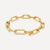 Monica Vinader Bracelets^Gold Plated Vermeil Silver Alta Capture Charm Bracelet