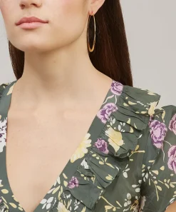 Dinny Hall Earrings^Gold Plated Vermeil Silver Signature Large Hoop Earrings