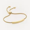 Monica Vinader Bracelets^Gold Plated Vermeil Silver Linear Chain Bracelet