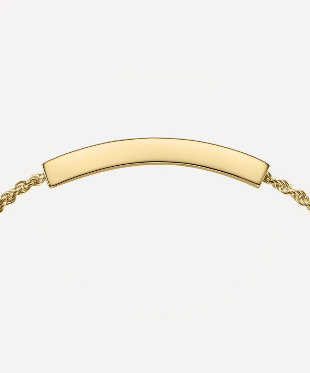 Monica Vinader Bracelets^Gold Plated Vermeil Silver Linear Chain Bracelet