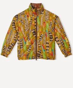 FARM Rio Coats & Jackets^Gold Savana Dream Reversible Maxi Puffer Jacket