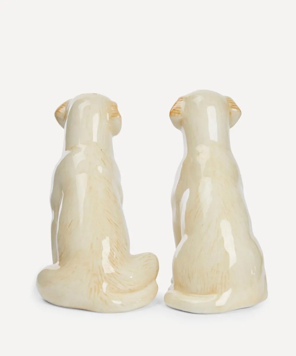 Quail Tableware^Golden Labrador Salt and Pepper Shakers