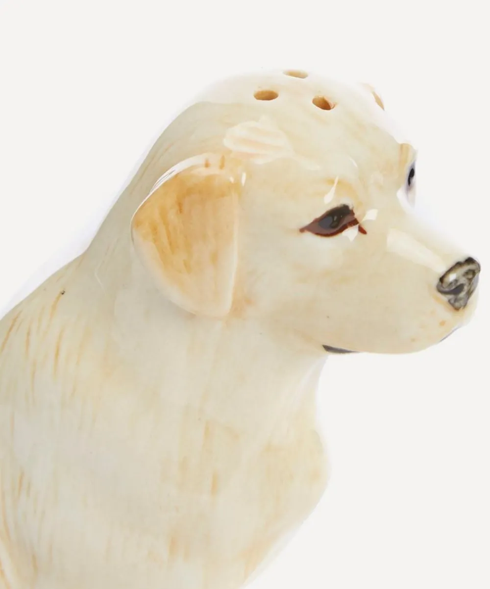 Quail Tableware^Golden Labrador Salt and Pepper Shakers