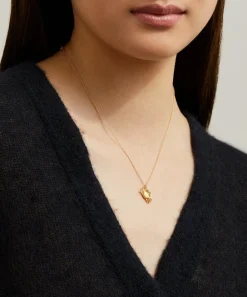Alex Monroe Necklaces^Gold-Plated Cheeky Crab Pendant Necklace