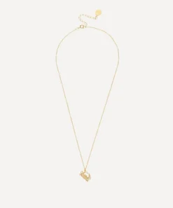 Alex Monroe Necklaces^Gold-Plated Cheeky Crab Pendant Necklace