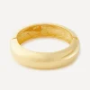 Kenneth Jay Lane Bracelets^Gold-Plated Dome Hinge Cuff Bracelet