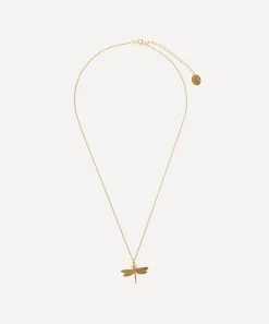 Alex Monroe Necklaces^Gold-Plated Dragonfly Pendant Necklace