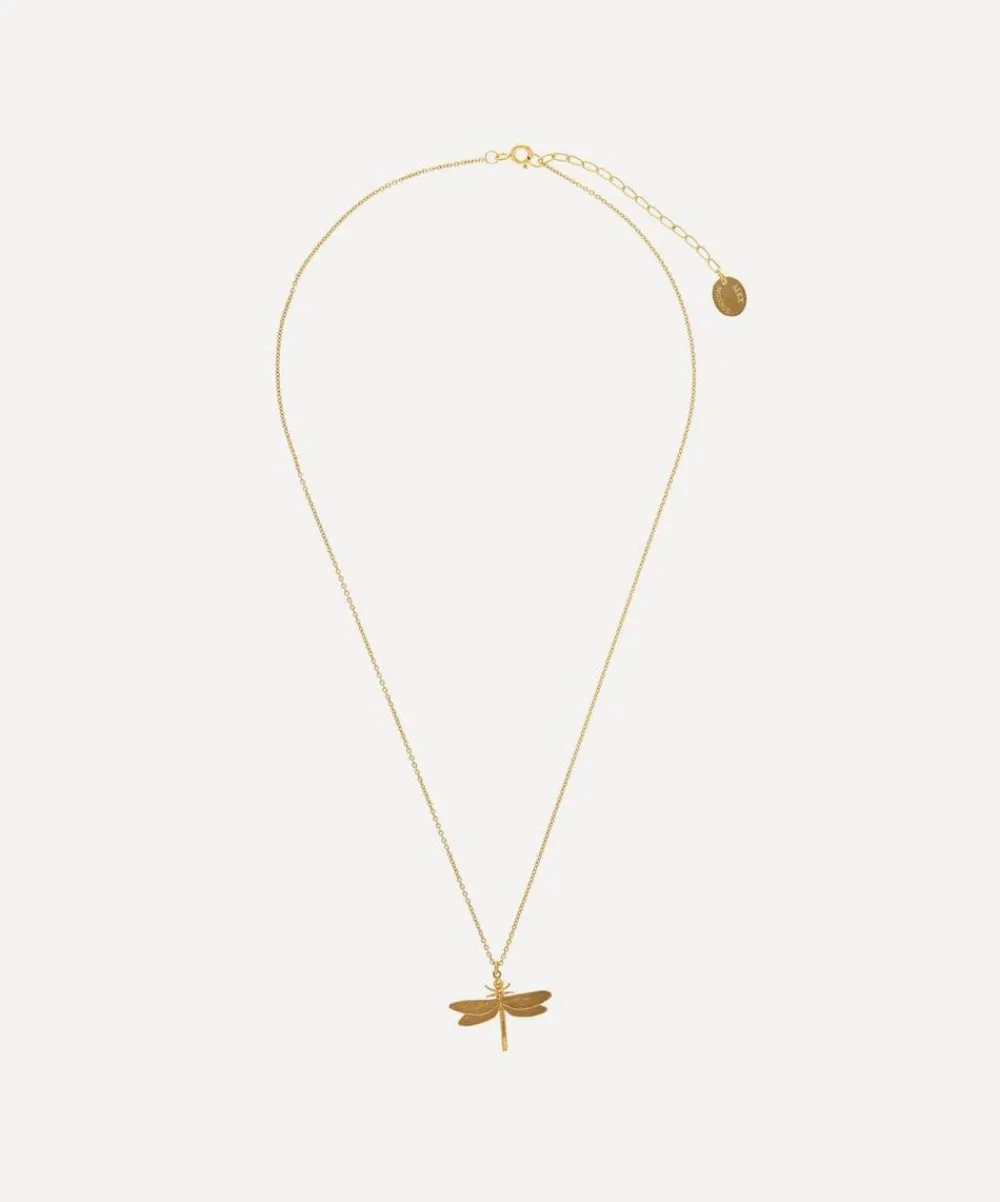 Alex Monroe Necklaces^Gold-Plated Dragonfly Pendant Necklace
