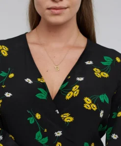 Alex Monroe Necklaces^Gold-Plated Floral Letter B Alphabet Necklace