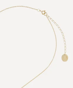 Alex Monroe Necklaces^Gold-Plated Floral Letter B Alphabet Necklace