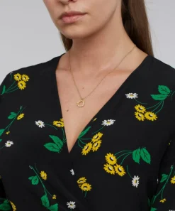 Alex Monroe Necklaces^Gold-Plated Floral Letter O Alphabet Necklace
