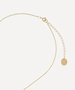 Alex Monroe Necklaces^Gold-Plated Floral Letter C Alphabet Necklace