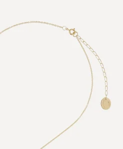Alex Monroe Necklaces^Gold-Plated Floral Letter I Alphabet Necklace