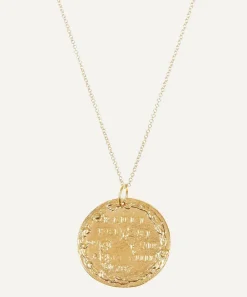 Alighieri Necklaces^Gold-Plated Il Leone Medallion Necklace