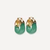 Lizzie Fortunato Earrings^Gold-Plated Mini Organic Hoop Earrings