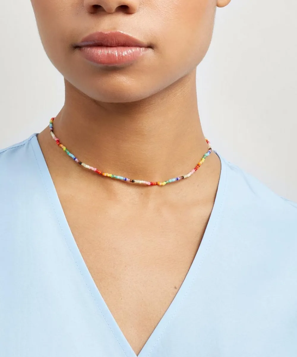ANNI LU Necklaces^Gold-Plated Nuanua Beaded Necklace