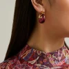 Lizzie Fortunato Earrings^Gold-Plated Organic Hoop Earrings