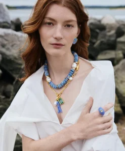 Lizzie Fortunato Necklaces^Gold-Plated Pacific Reef Chain Necklace