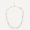 ANNI LU Necklaces^Gold-Plated Petit Alaia Beaded Necklace