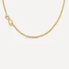 Dinny Hall Necklaces^Gold-Plated Vermeil Silver Toro Lasso Diamond Necklace