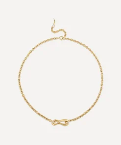 Dinny Hall Necklaces^Gold-Plated Vermeil Silver Toro Lasso Diamond Necklace