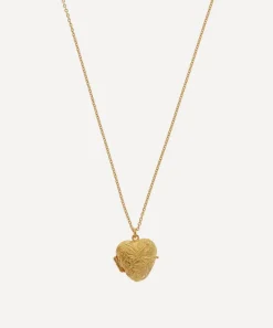 Alex Monroe Necklaces^Gold-Plated Victoriana Keepsake Heart Locket Necklace