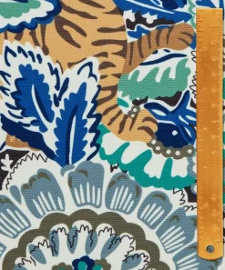 Liberty Interiors Furnishing Fabrics^Grand Milo Majorelle in Lapis – Outdoor