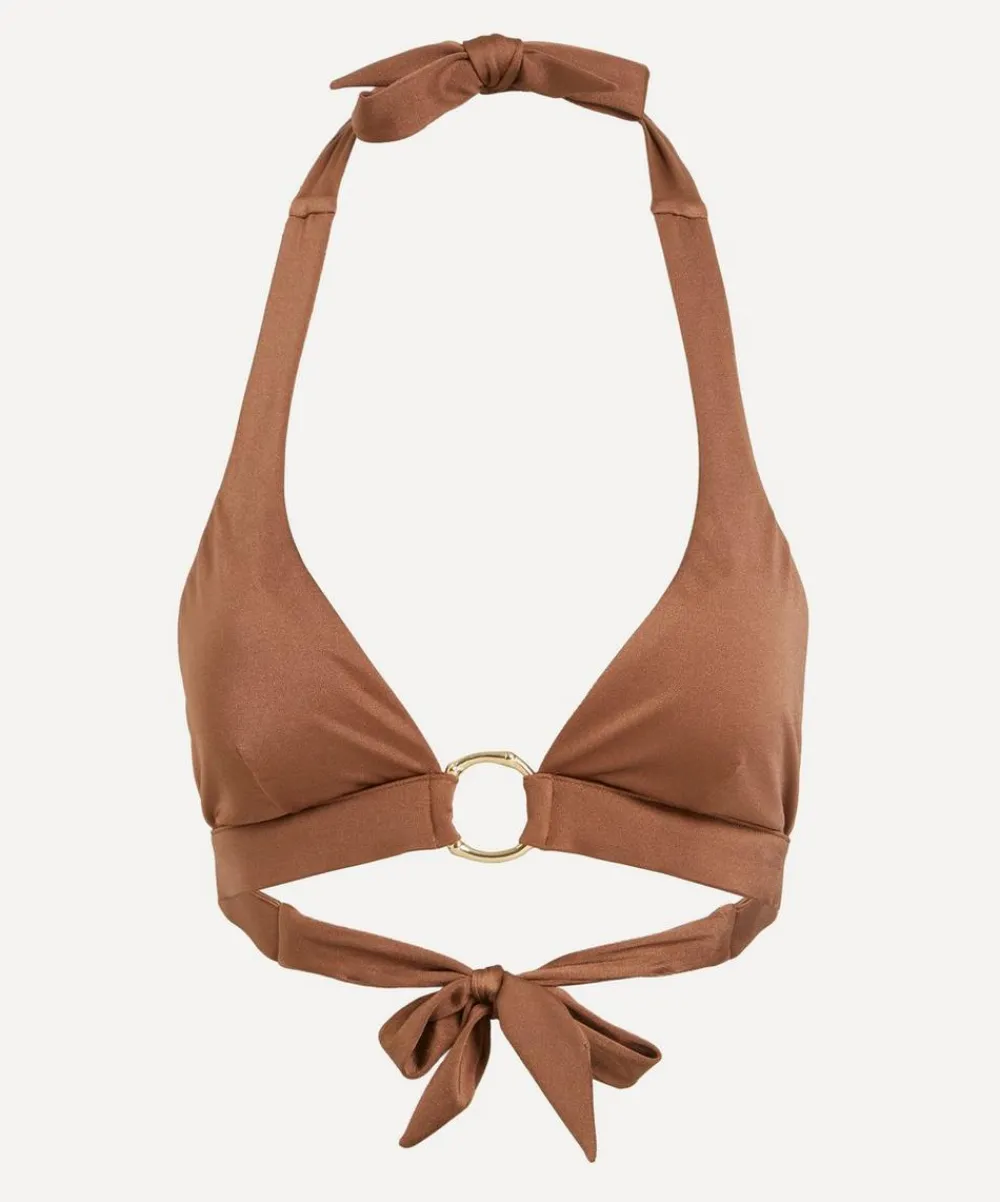 Heidi Klein Swimwear^Grasse Ring Halterneck Top