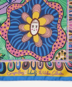 Liberty Scarves^Grayson Perry for Shirley Smith 45x45 Silk Scarf