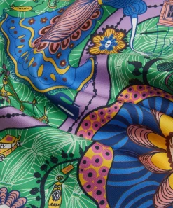 Liberty Scarves^Grayson Perry for Shirley Smith 45x45 Silk Scarf