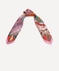 Liberty Scarves^Grayson Perry for Shirley Smith 45x45 Silk Scarf