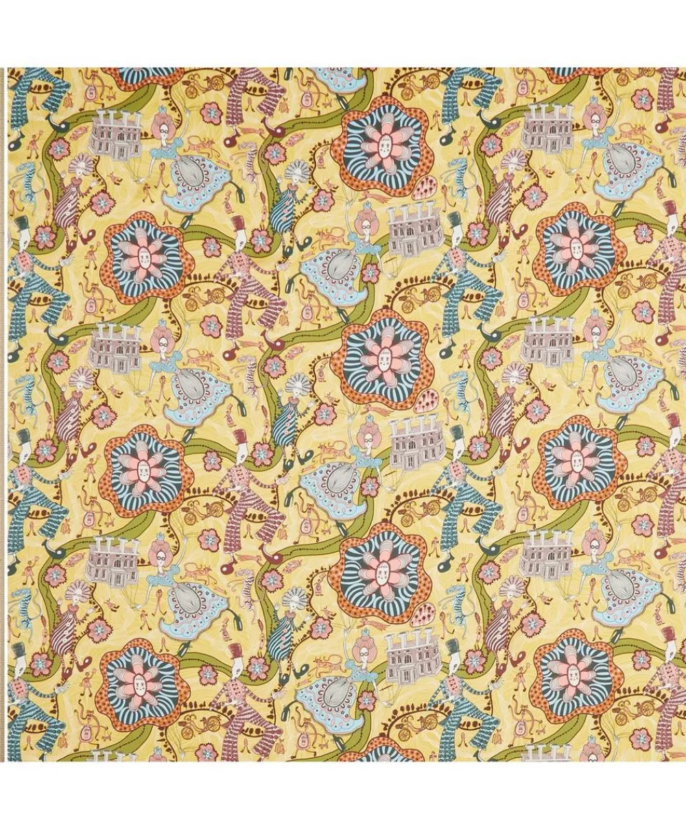 Liberty Fabrics Silk Satin^Grayson Perry for Liberty Shirley Smith II Silk Satin