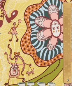 Liberty Fabrics Silk Satin^Grayson Perry for Liberty Shirley Smith II Silk Satin