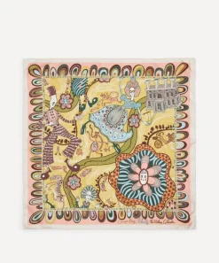 Liberty Scarves^Grayson Perry for Shirley Smith 45x45 Silk Scarf