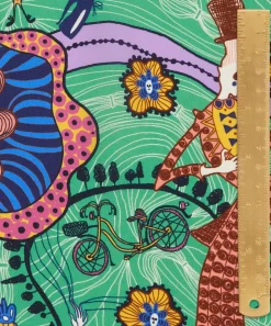 Liberty Fabrics Crepe De Chine^Grayson Perry for Liberty Shirley Smith II Crepe de Chine