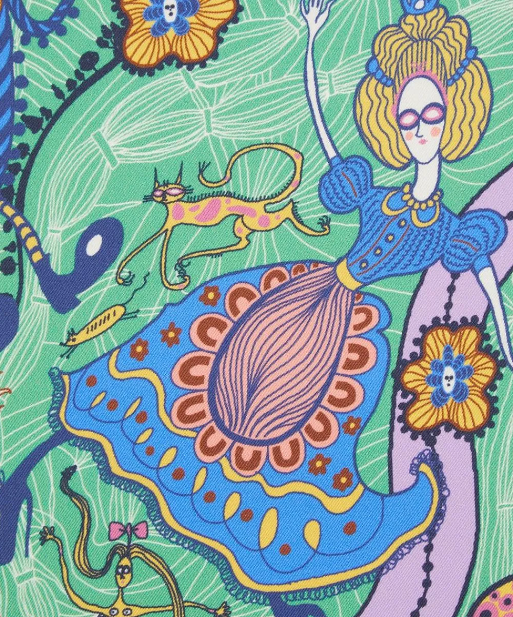 Liberty Fabrics Monument Twill^Grayson Perry for Liberty Shirley Smith II Silk Twill