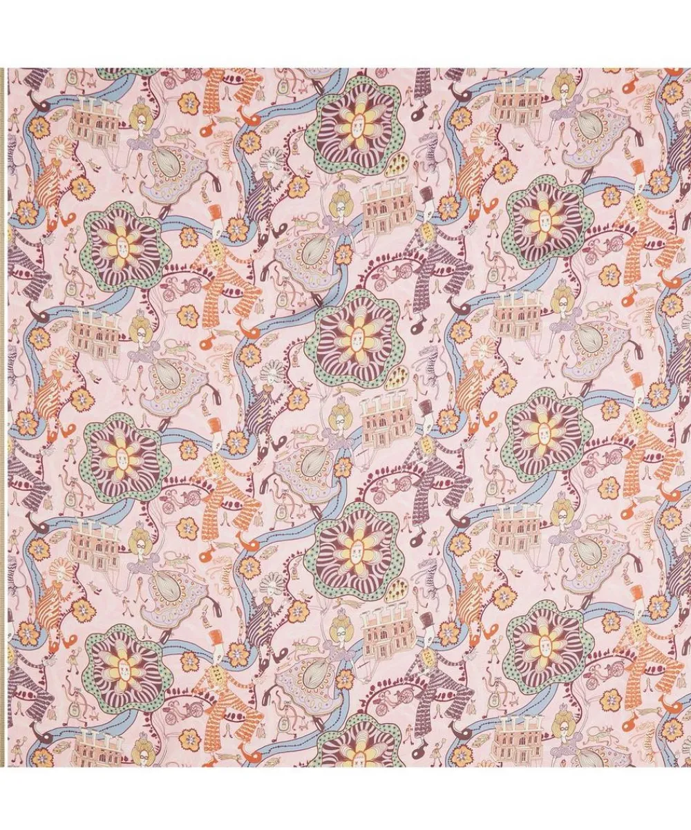 Liberty Fabrics Silk Satin^Grayson Perry for Liberty Shirley Smith II Silk Satin