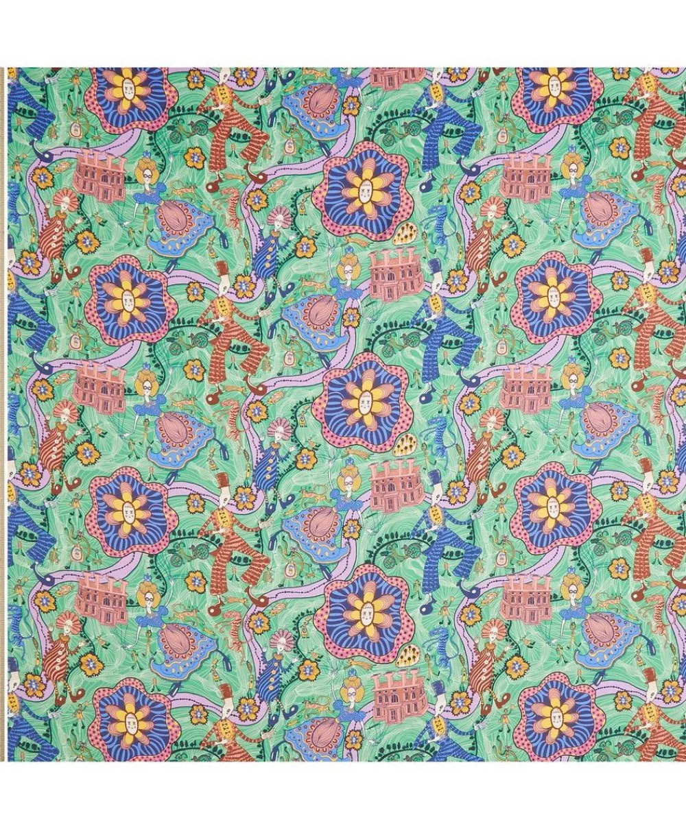 Liberty Fabrics Silk Satin^Grayson Perry for Liberty Shirley Smith II Silk Satin