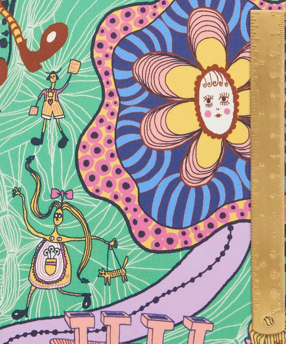 Liberty Fabrics Silk Satin^Grayson Perry for Liberty Shirley Smith II Silk Satin