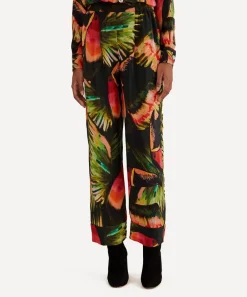 FARM Rio Trousers & Shorts^Green Painted Toucans Trousers