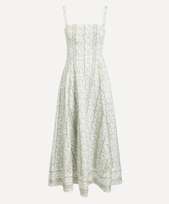 Hill House Home Dresses^Green Provence Floral Margot Dress
