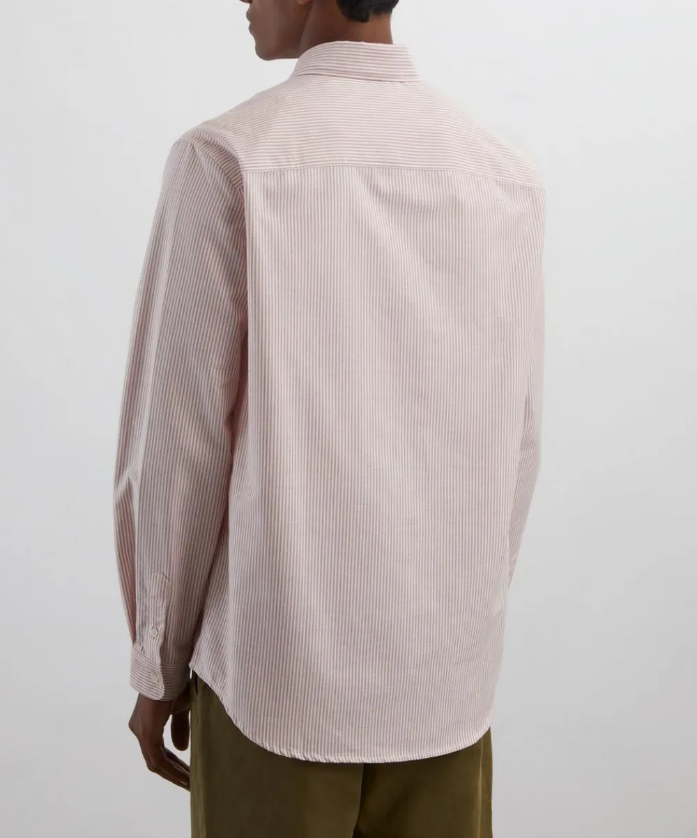 A.P.C. Shirts^Greg Striped Cotton Shirt