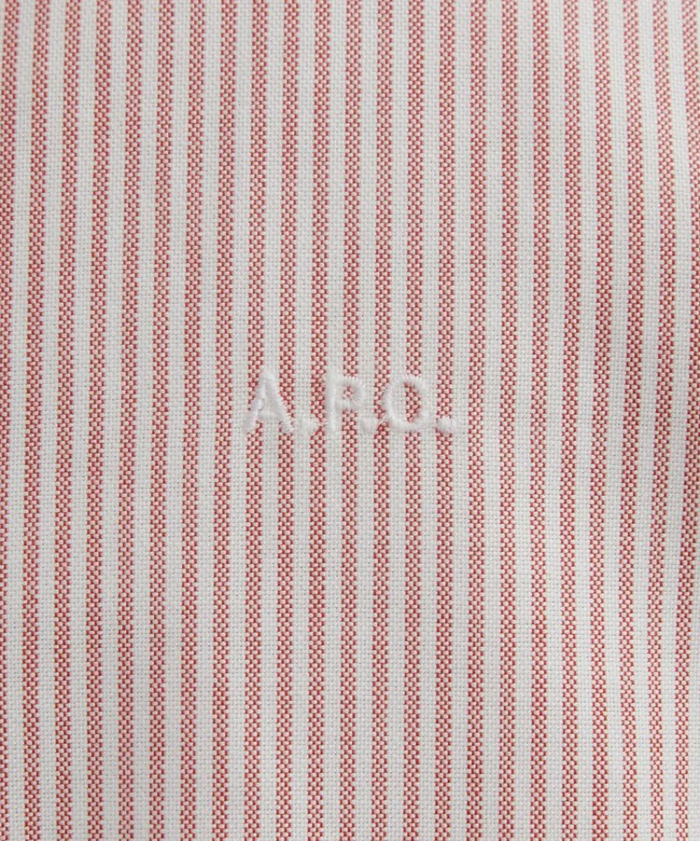 A.P.C. Shirts^Greg Striped Cotton Shirt
