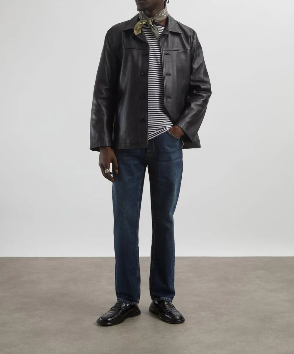 Nudie Jeans Jeans^Gritty Jackson Blue Soil Jeans