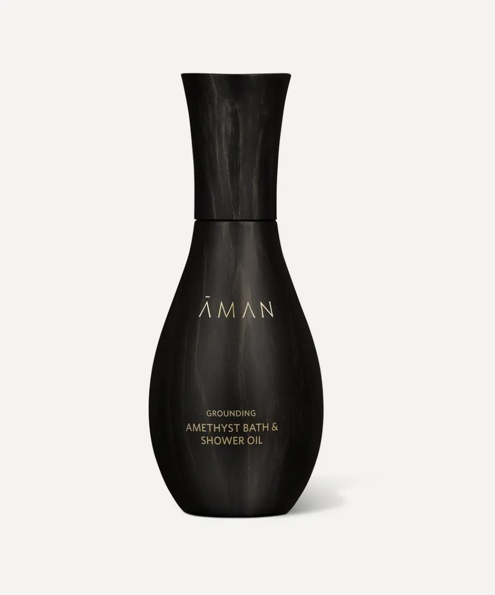 Aman Body Oils^Grounding Amethyst Bath and Shower Oil 100ml